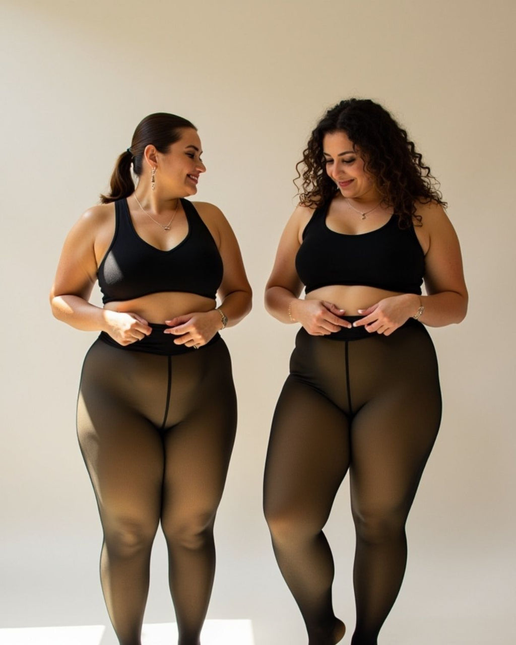 CloudyTights™ - Fleece Lined Tights PLUS