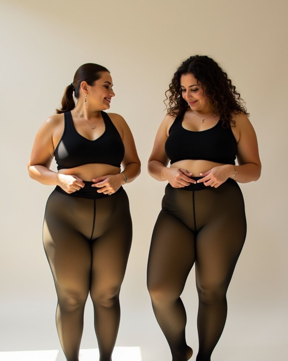 CloudyTights™ - Fleece Lined Tights PLUS